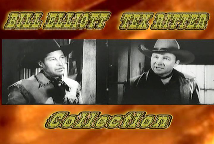 Wild Bill Elliott - Tex Ritter Collection 1 ~ 3 DVD ~ 5 Westerns